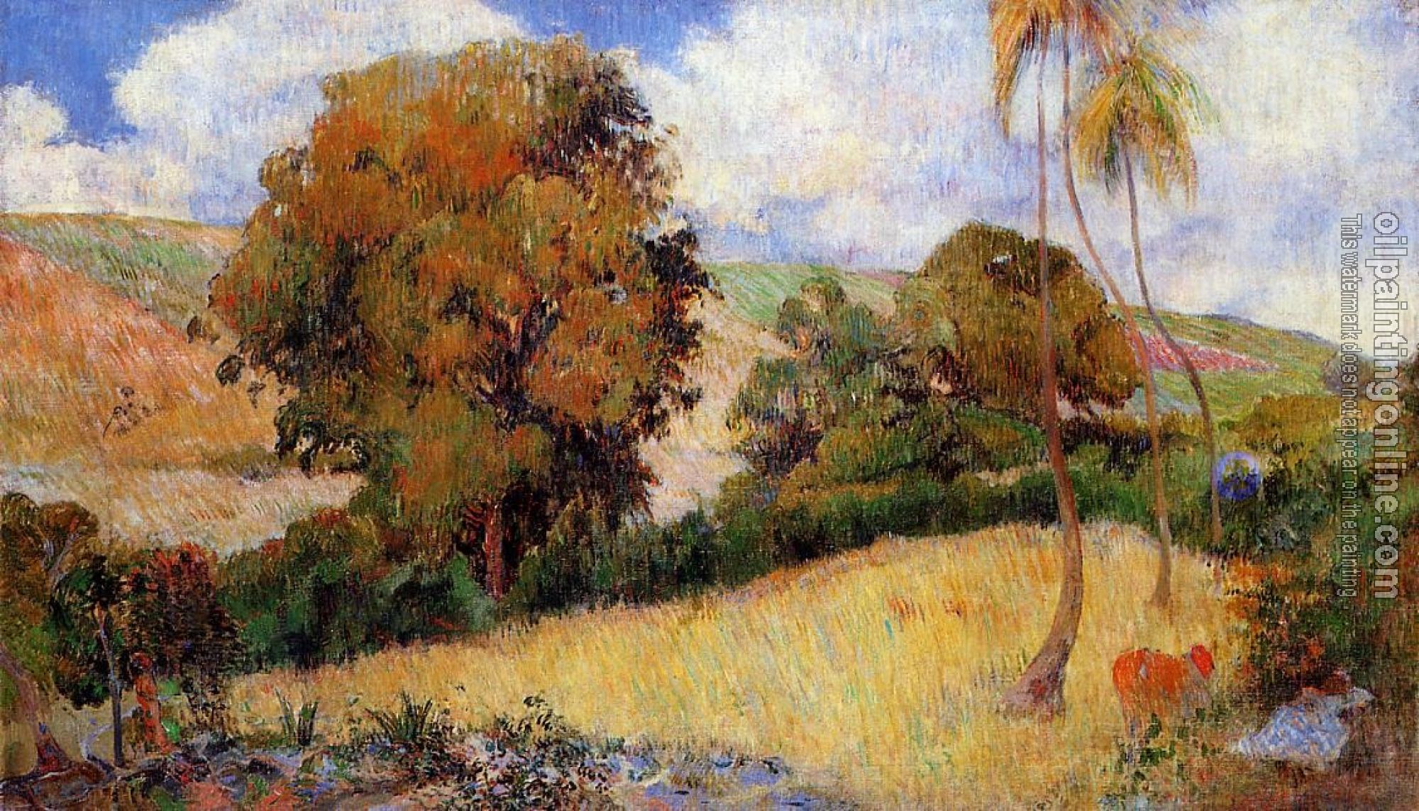 Gauguin, Paul - Meadow in Martinique